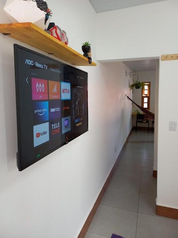 Casinha Aconchegante No Centro De Bonito I Tv, Ar-Condicionado, Bicicletas, Rede, Cozinha E Wi-Fi 20Mb Villa Exterior photo